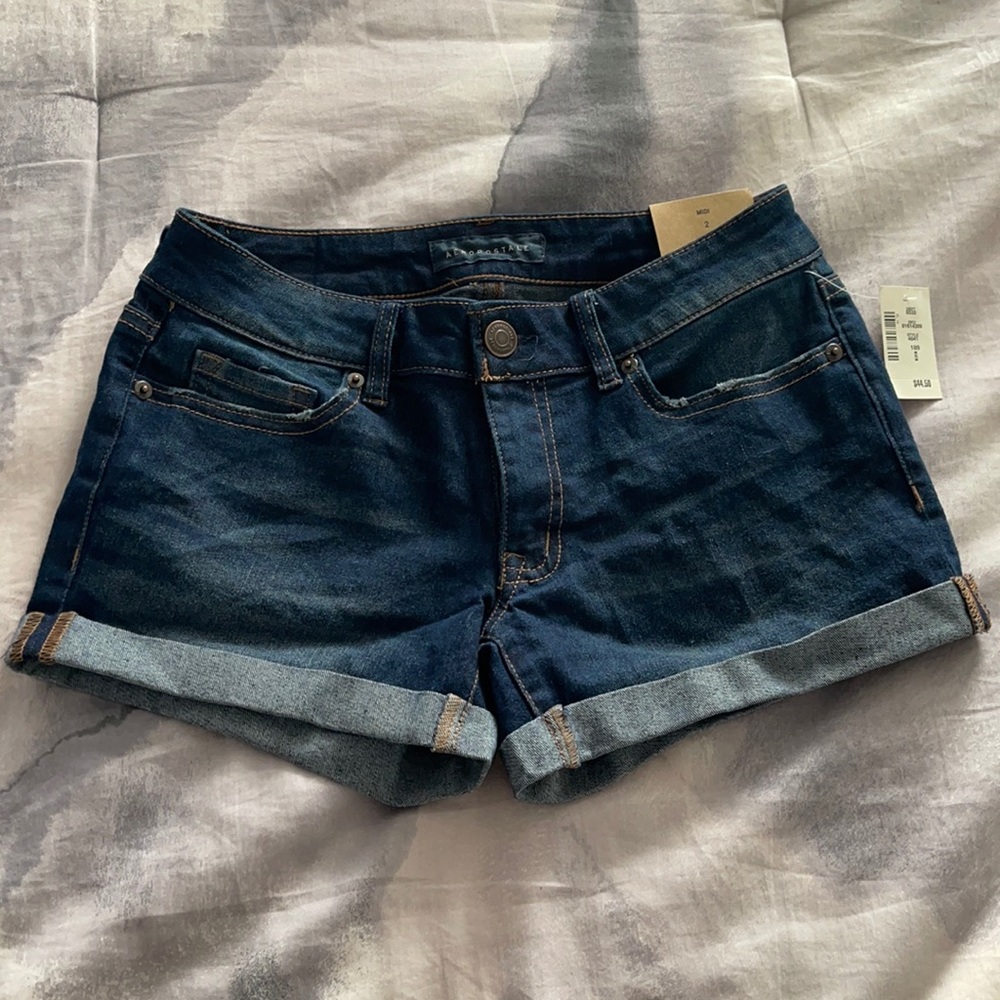 Aeropostale NWT MIDI jean shorts